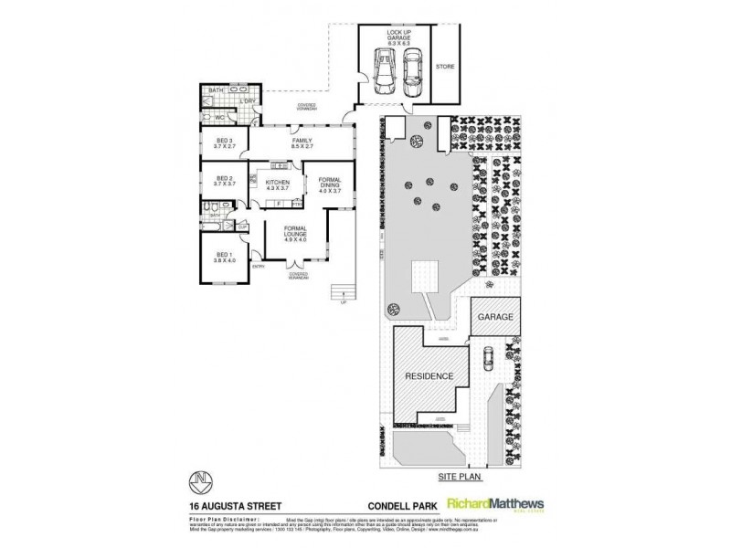 16 Augusta Street, Condell Park NSW 2200 Floorplan
