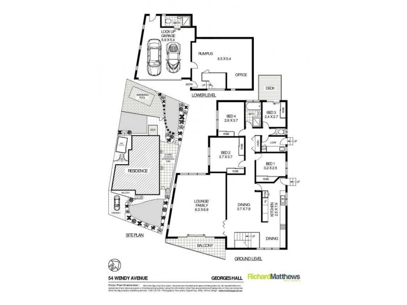 54 Wendy Avenue, Georges Hall NSW 2198 Floorplan