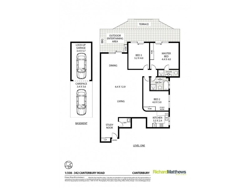 1/338-342 Canterbury Road, Canterbury NSW 2193 Floorplan