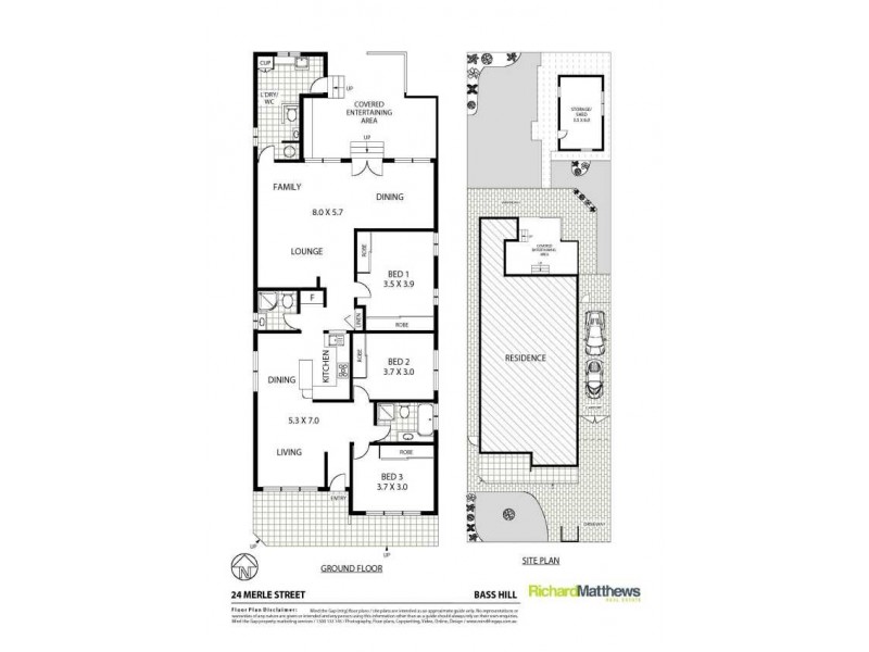 24 Merle Street, Bass Hill NSW 2197 Floorplan