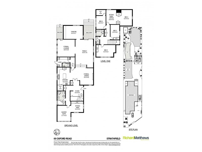 69 Oxford Road, Strathfield NSW 2135 Floorplan