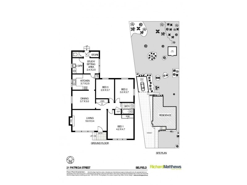 21 Patricia Street, Belfield NSW 2191 Floorplan