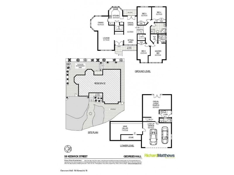 58 Keswick Street, Georges Hall NSW 2198 Floorplan