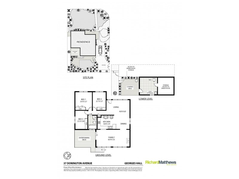 37 Donington Avenue, Georges Hall NSW 2198 Floorplan