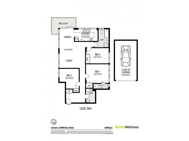 2b/292 Liverpool Road, Enfield NSW 2136 Floorplan