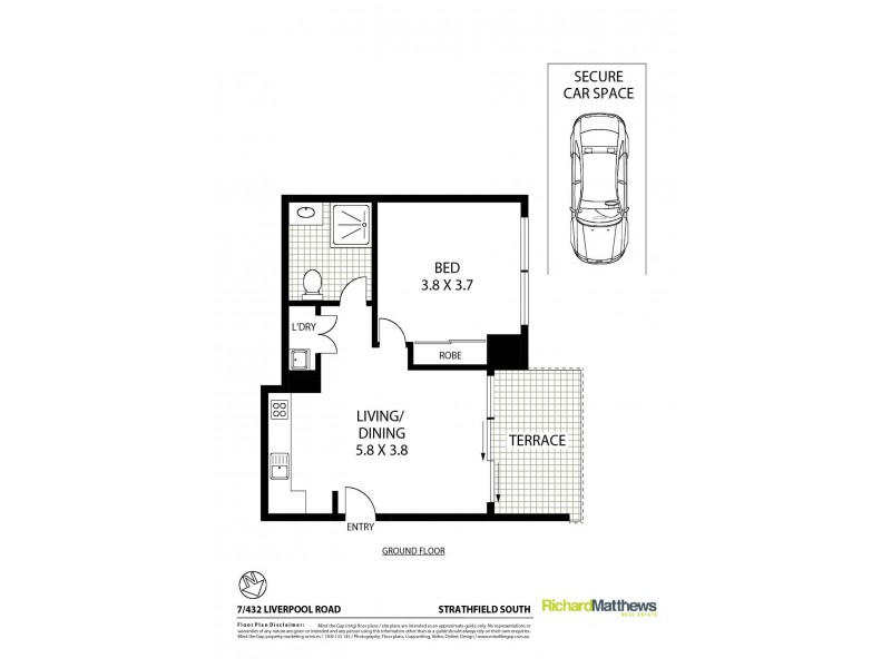 204/432 Liverpool Road, Strathfield South NSW 2136 Floorplan