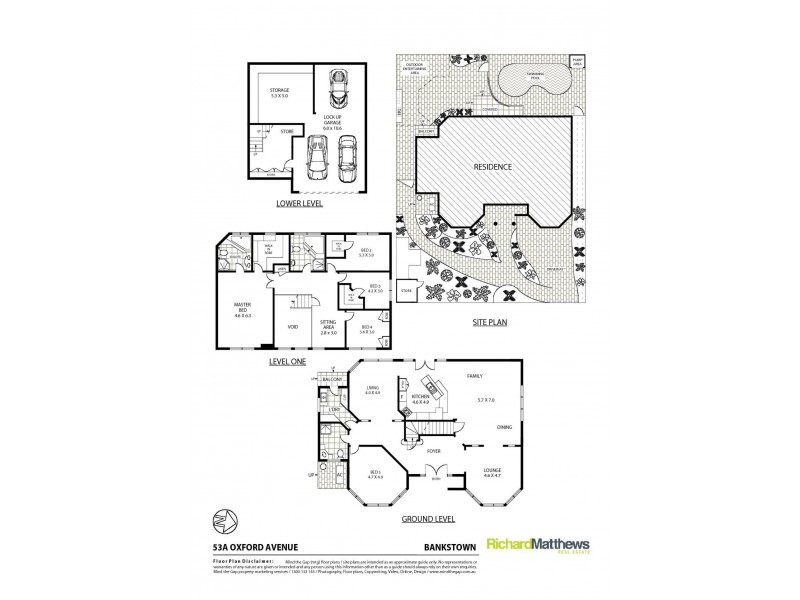 53a Oxford Avenue, Bankstown NSW 2200 Floorplan