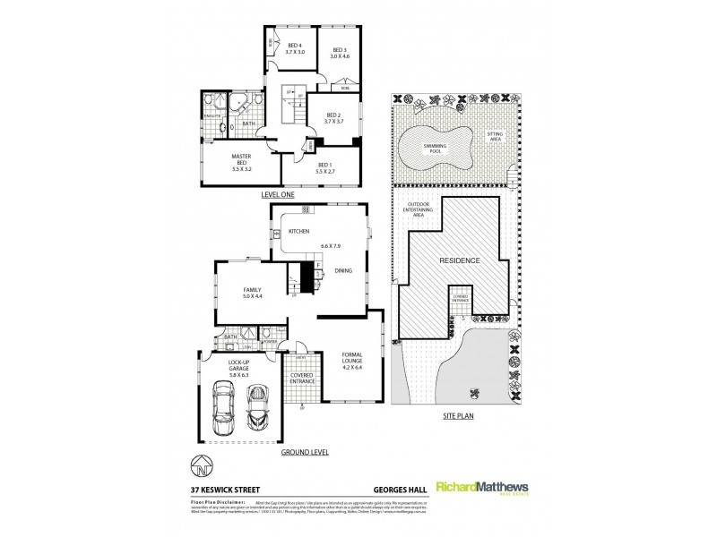 37 Keswick Street, Georges Hall NSW 2198 Floorplan