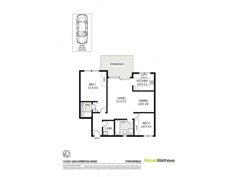 15/569-573 Liverpool Road, Strathfield NSW 2135 Floorplan