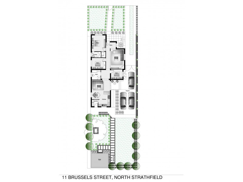 11 Brussels Street, North Strathfield NSW 2137 Floorplan