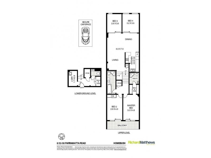 8/52-58 Parramatta Road, Homebush NSW 2140 Floorplan
