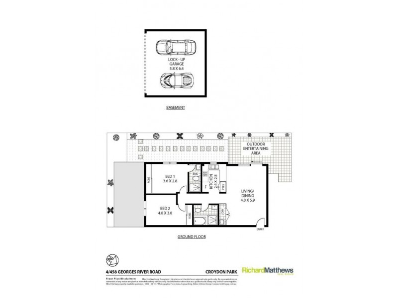 4/458 Georges River Road, Croydon Park NSW 2133 Floorplan
