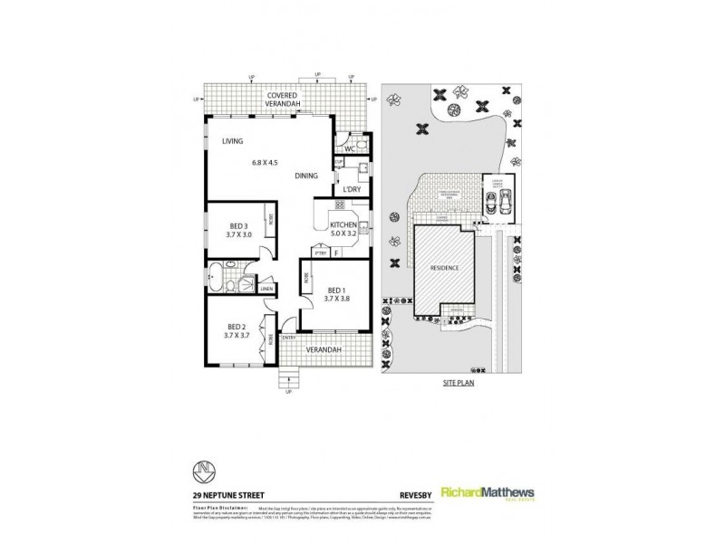 29 Neptune Street, Revesby NSW 2212 Floorplan