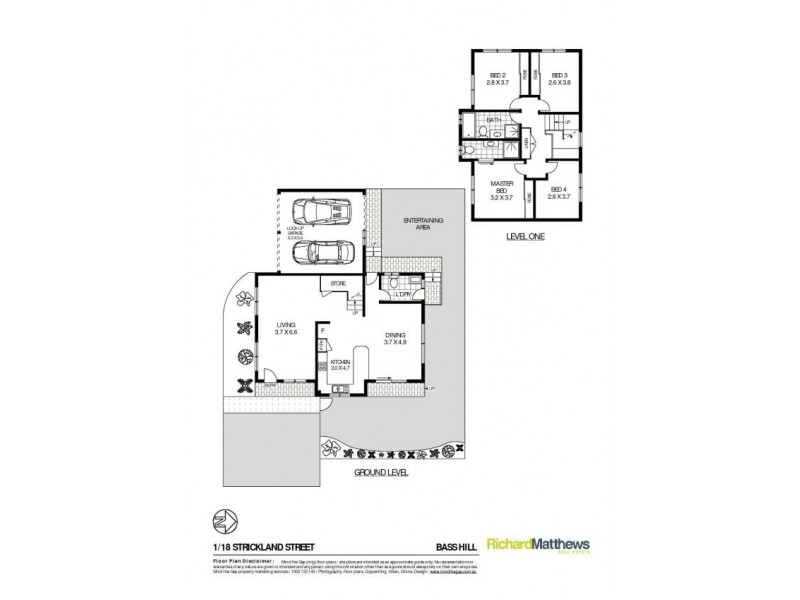 1/18 Strickland Street, Bass Hill NSW 2197 Floorplan
