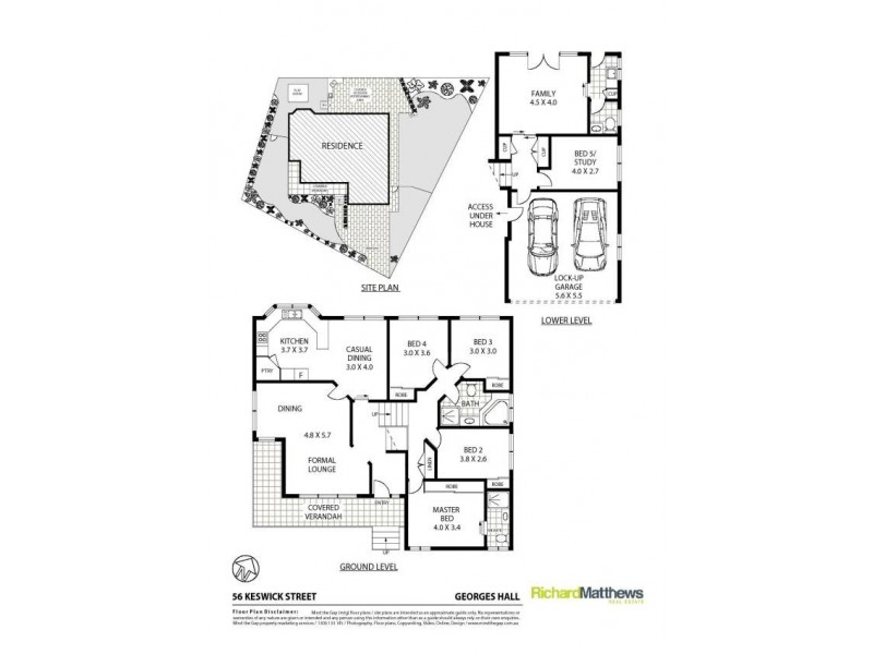 56 Keswick Street, Georges Hall NSW 2198 Floorplan