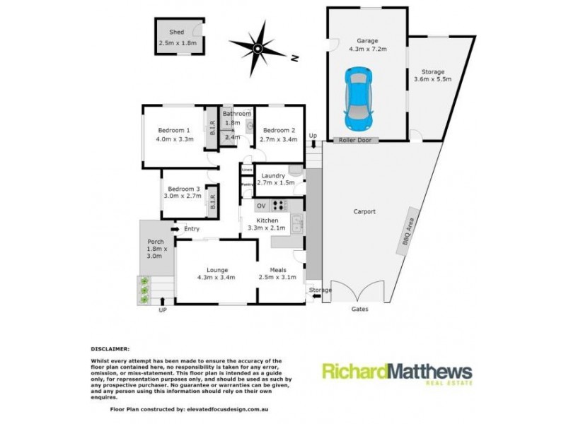 1 Waugh Crescent, Blacktown NSW 2148 Floorplan