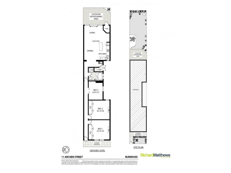 11 Archer Street, Burwood NSW 2134 Floorplan