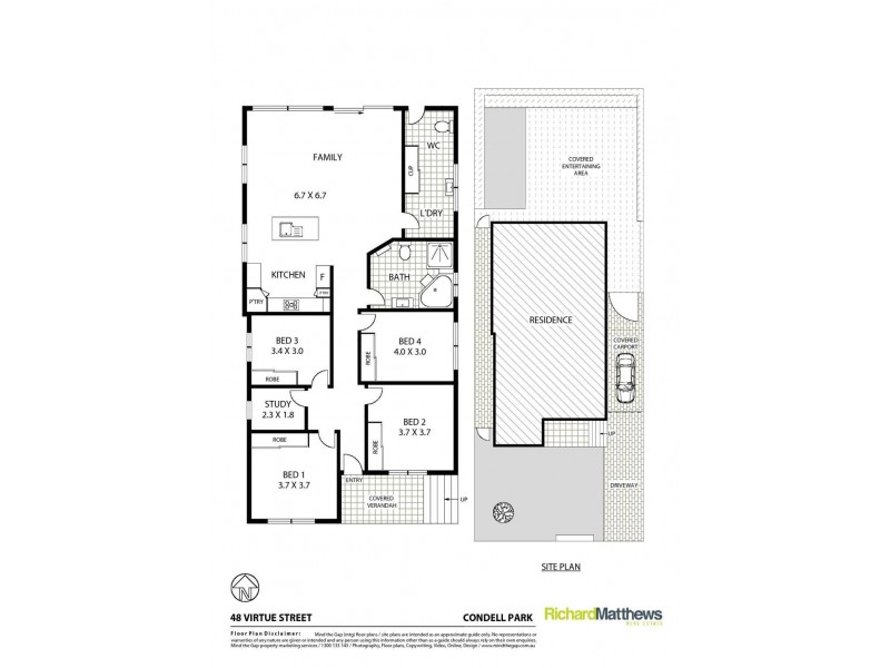 48 Virtue Street, Condell Park NSW 2200 Floorplan
