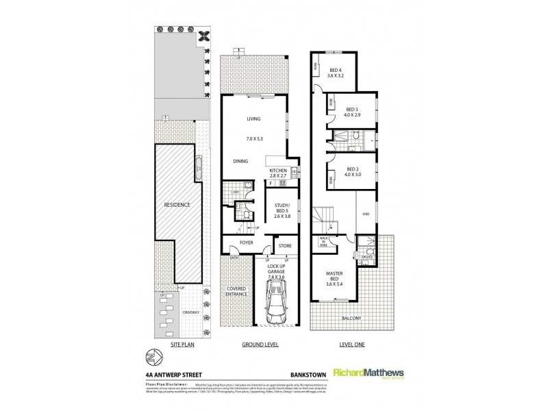 4A Antwerp Street, Bankstown NSW 2200 Floorplan