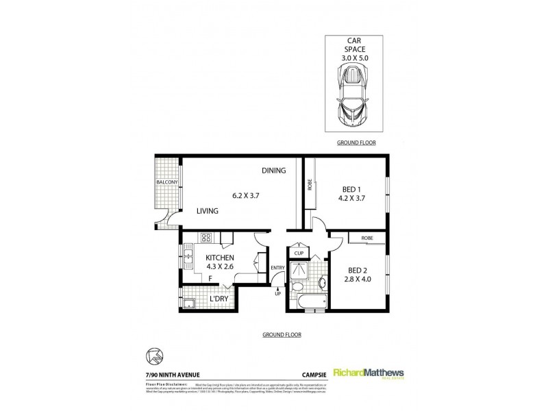 7/90 Ninth Avenue, Campsie NSW 2194 Floorplan