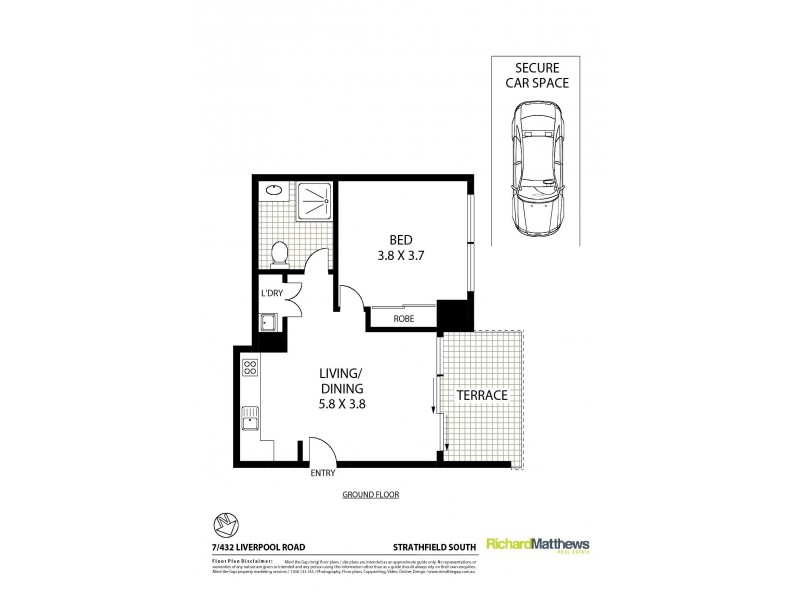 16/432 Liverpool Road, Strathfield South NSW 2136 Floorplan