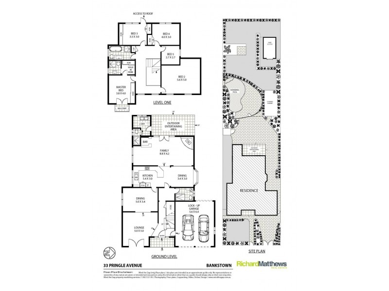 33 Pringle Avenue, Bankstown NSW 2200 Floorplan