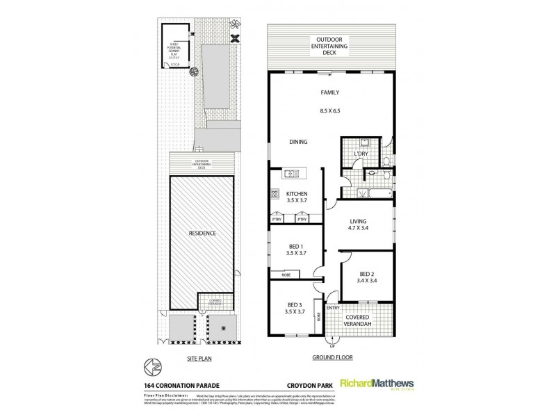 164 Coronation Parade, Croydon Park NSW 2133 Floorplan