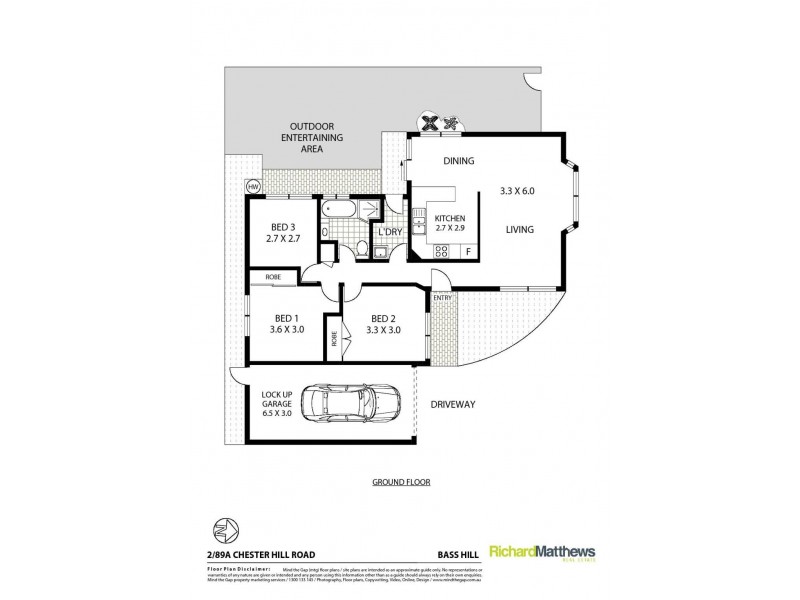 2/89a Chester Hill Road, Bass Hill NSW 2197 Floorplan
