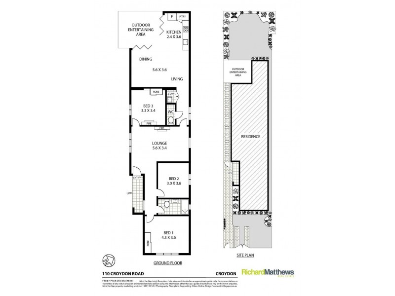 110 Croydon Road, Croydon NSW 2132 Floorplan