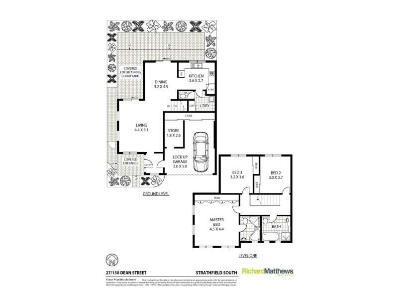 27/150 Dean Street, Strathfield South NSW 2136 Floorplan