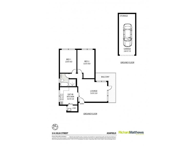 3/4 Julia Street, Ashfield NSW 2131 Floorplan