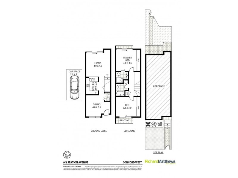 9/2 Station Avenue, Concord West NSW 2138 Floorplan