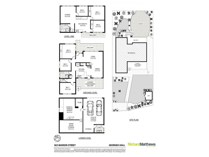 365 Marion Street, Georges Hall NSW 2198 Floorplan