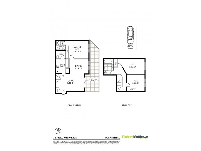 34/3 Williams Parade, Dulwich Hill NSW 2203 Floorplan