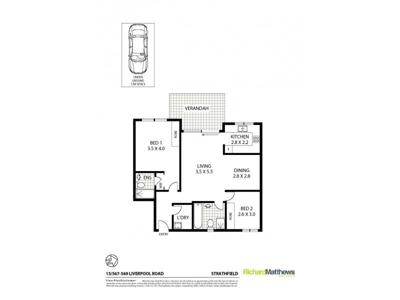 15/569-573 Liverpool Road, Strathfield NSW 2135 Floorplan