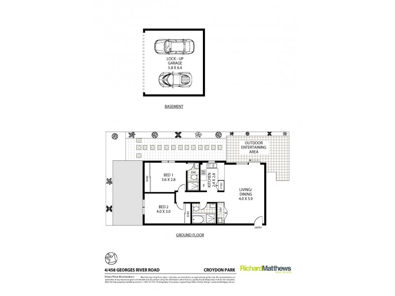 4/458 Georges River Road, Croydon Park NSW 2133 Floorplan