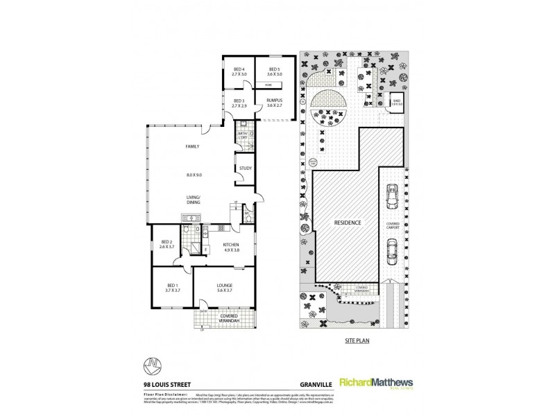 98 Louis Street, Granville NSW 2142 Floorplan