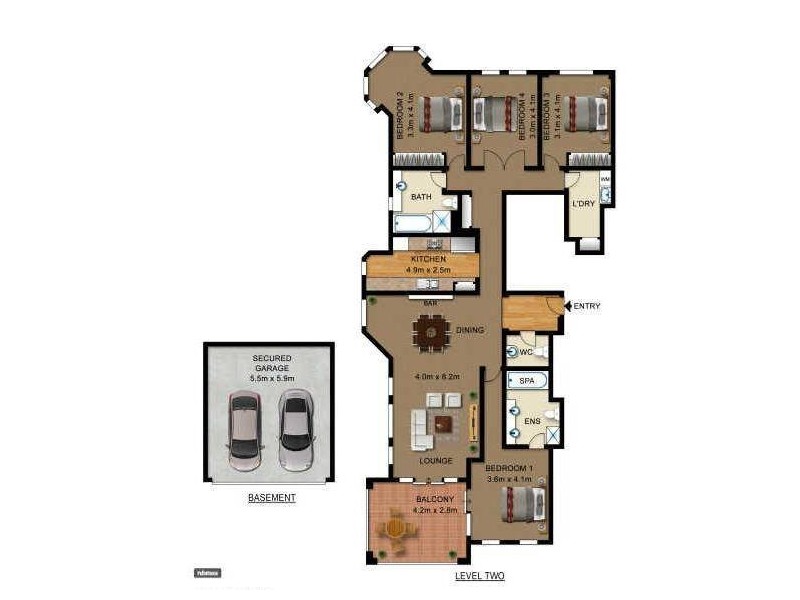 26/20 Phillips Street, Cabarita NSW 2137 Floorplan