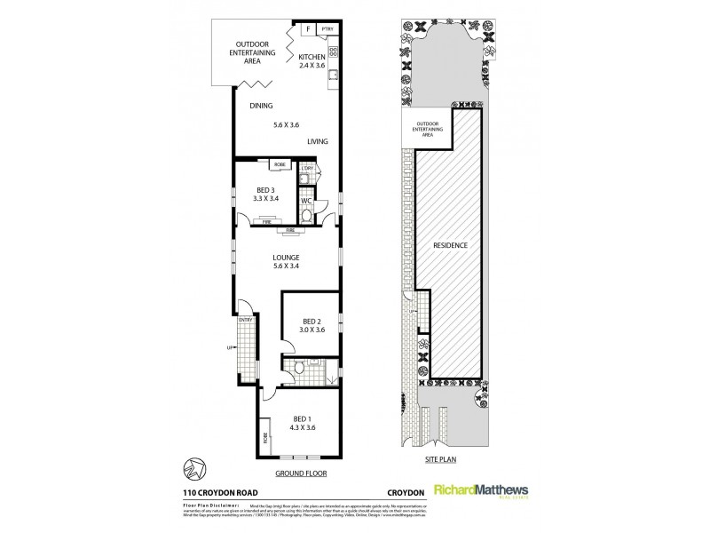 110 Croydon Road, Croydon NSW 2132 Floorplan