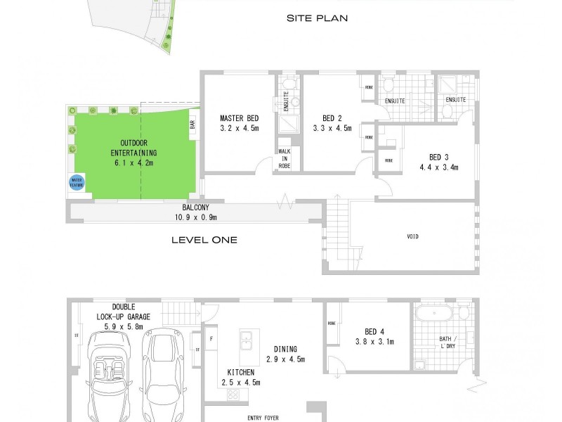 6 Everitt Place, Strathfield South NSW 2136 Floorplan