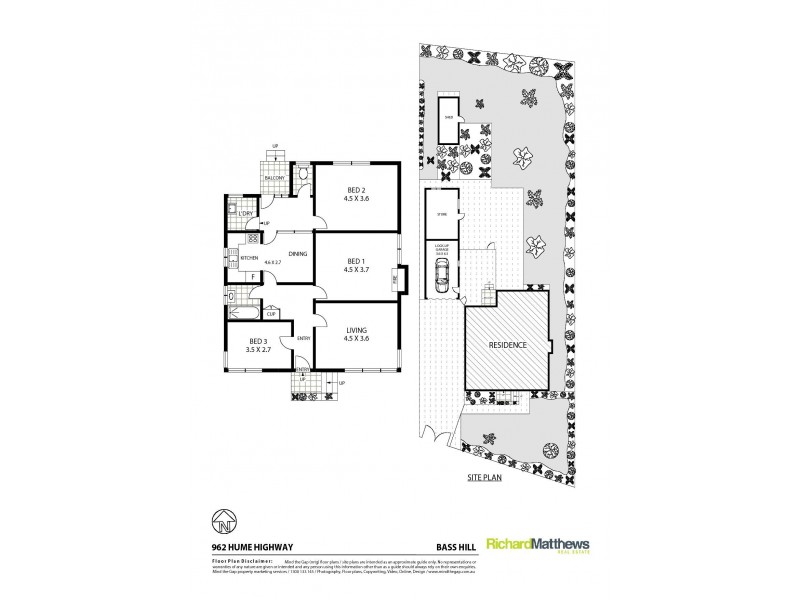 962 Hume Highway, Bass Hill NSW 2197 Floorplan