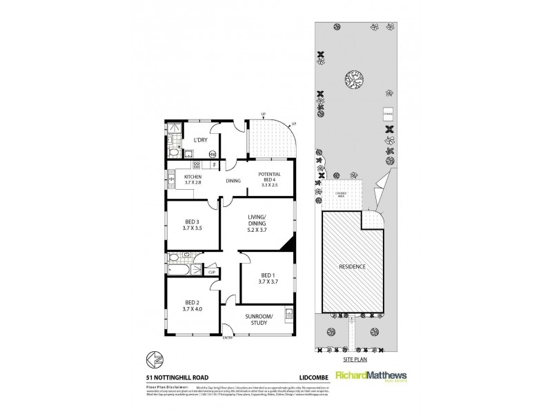 51 Nottinghill Road, Lidcombe NSW 2141 Floorplan