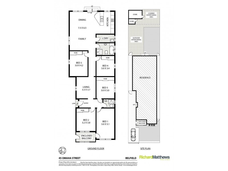 45 Omaha Street, Belfield NSW 2191 Floorplan