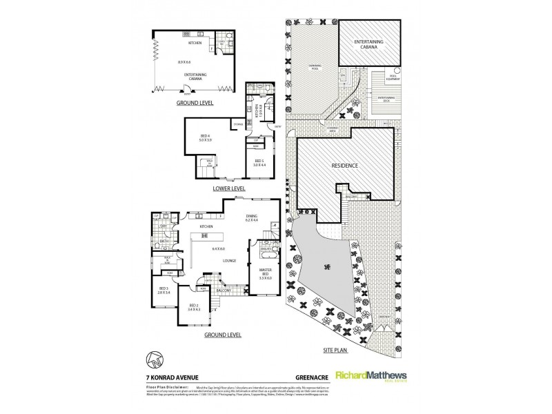7 Konrad Avenue, Greenacre NSW 2190 Floorplan