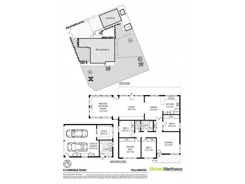 4 Curringa Road, Villawood NSW 2163 Floorplan