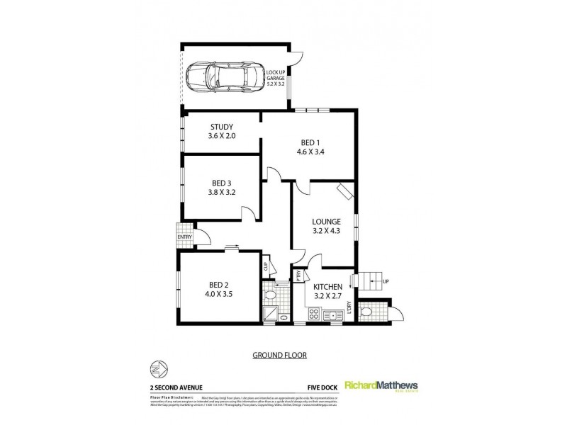 2 Second Avenue, Five Dock NSW 2046 Floorplan