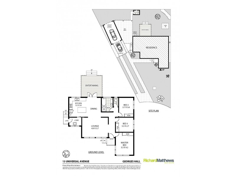 13 Universal Avenue, Georges Hall NSW 2198 Floorplan