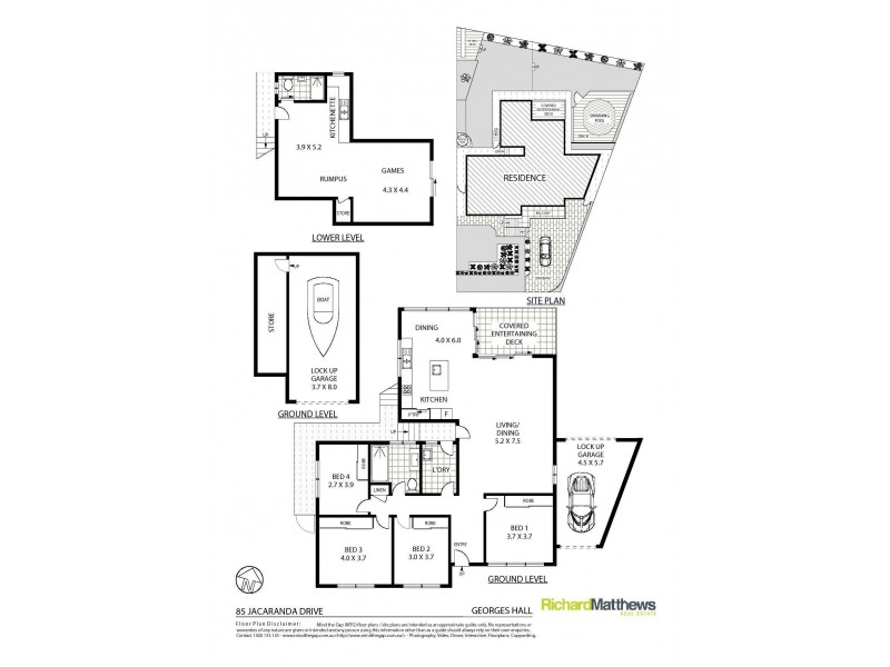 85 Jacaranda Drive, Georges Hall NSW 2198 Floorplan
