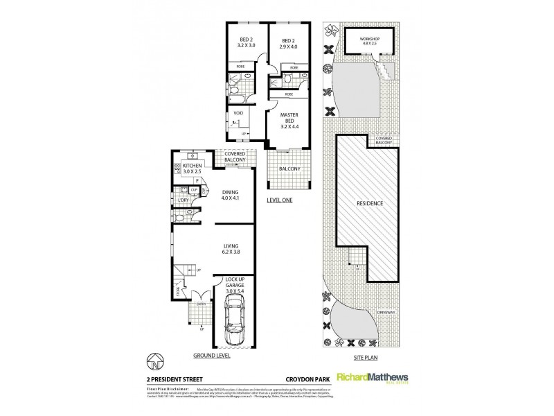 2 President Street, Croydon Park NSW 2133 Floorplan