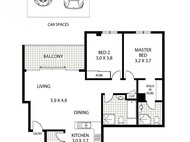 30/10-16 Castlereagh Street, Liverpool NSW 2170 Floorplan